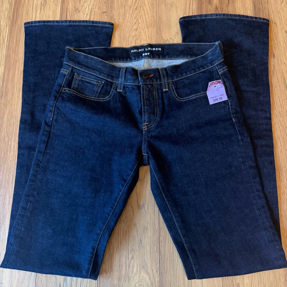 Ralph Lauren 867 Dark Blue Flare Jeans